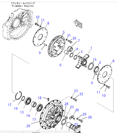 Ansamblu amortizor 561-01-74007 561-01-74006 pentru komatsu hd 785-7